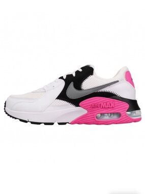 Nike Air Max Excee - White, Black, Pink Sneakers